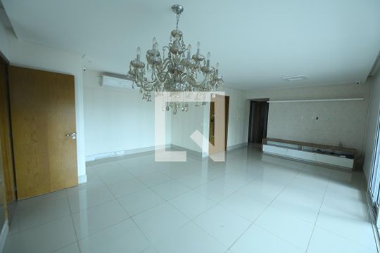 Sala de apartamento para alugar com 3 quartos, 127m² em Jardim Goiás, Goiânia