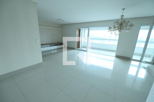 Sala de apartamento para alugar com 3 quartos, 127m² em Jardim Goiás, Goiânia