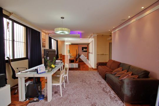 Sala  de apartamento à venda com 4 quartos, 490m² em Jardim Leonor, São Paulo