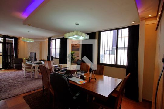 Sala de Jantar de apartamento à venda com 4 quartos, 490m² em Jardim Leonor, São Paulo