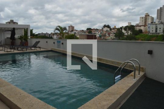 Área comum - Piscina de apartamento para alugar com 3 quartos, 73m² em João Pinheiro, Belo Horizonte