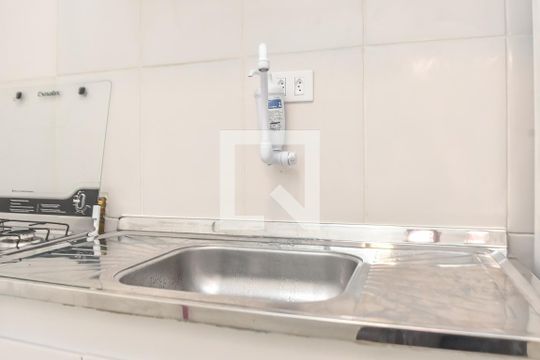 Cozinha de kitnet/studio à venda com 1 quarto, 25m² em Campos Elíseos, São Paulo