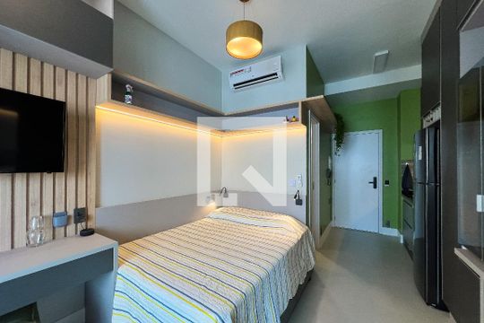 Studio de kitnet/studio para alugar com 1 quarto, 27m² em Moema, São Paulo