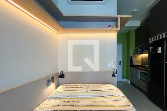 Studio de kitnet/studio para alugar com 1 quarto, 27m² em Moema, São Paulo