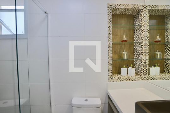 Banheiro do Quarto 1 de apartamento à venda com 3 quartos, 100m² em Vila Prudente, São Paulo