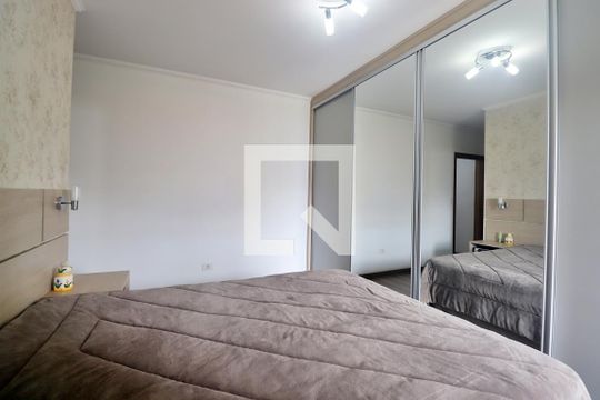 Suíte 1 - Quarto de casa à venda com 3 quartos, 190m² em Vila Alto de Santo Andre, Santo André