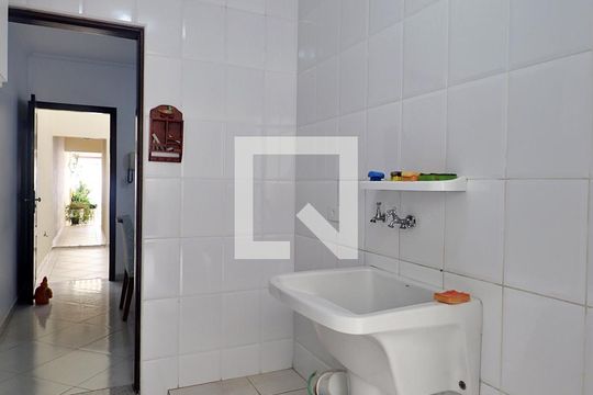 Área de Serviço de casa à venda com 3 quartos, 190m² em Vila Alto de Santo Andre, Santo André