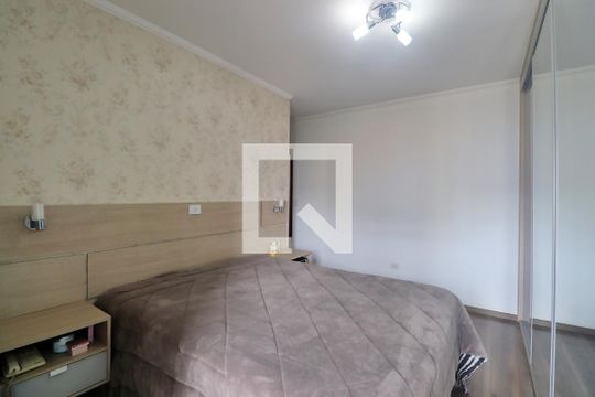 Suíte 1 - Quarto de casa à venda com 3 quartos, 190m² em Vila Alto de Santo Andre, Santo André