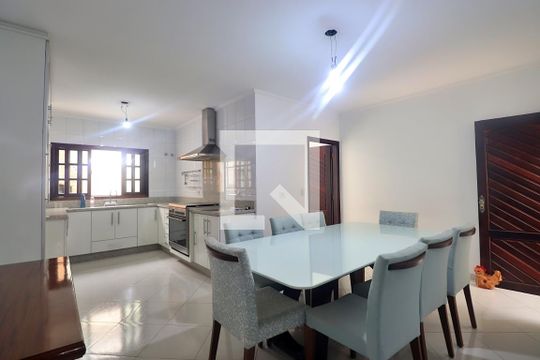 Cozinha de casa à venda com 3 quartos, 190m² em Vila Alto de Santo Andre, Santo André