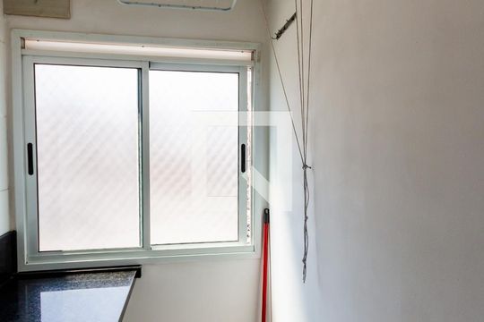 Área de Serviço de apartamento à venda com 2 quartos, 50m² em Parque Erasmo Assunção, Santo André