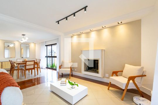 Sala de apartamento para alugar com 3 quartos, 216m² em Vila Mascote, São Paulo