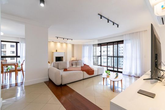 Sala de apartamento para alugar com 3 quartos, 216m² em Vila Mascote, São Paulo