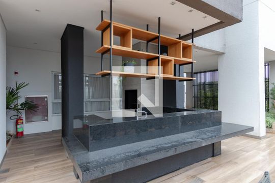 Churrasqueira de apartamento à venda com 2 quartos, 71m² em Jardim Caravelas, São Paulo