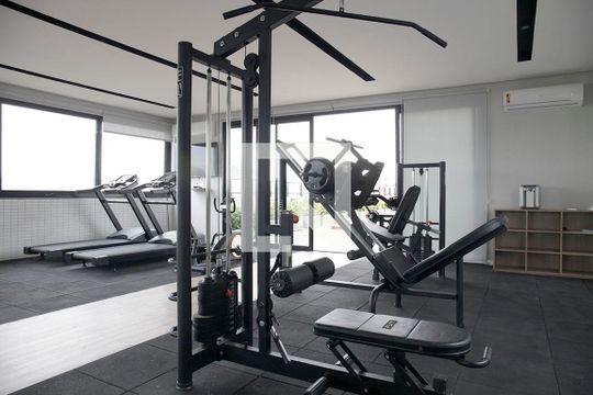 Área comum - Academia de kitnet/studio à venda com 1 quarto, 31m² em Farroupilha, Porto Alegre