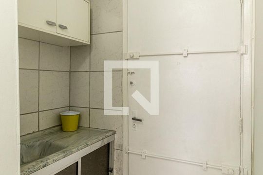 Cozinha de kitnet/studio à venda com 1 quarto, 29m² em República, São Paulo