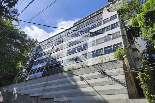 Fachada de apartamento à venda com 2 quartos, 80m² em Jardim Botânico, Rio de Janeiro