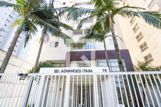 Fachada  de apartamento à venda com 1 quarto, 58m² em Itaim Bibi, São Paulo