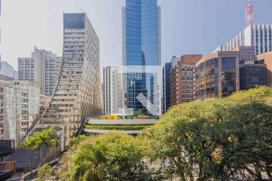 Vista da Sala de apartamento à venda com 2 quartos, 72m² em Cerqueira César, São Paulo