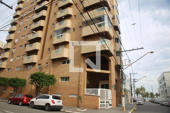 Fachada de apartamento para alugar com 3 quartos, 140m² em Vila Tupi, Praia Grande
