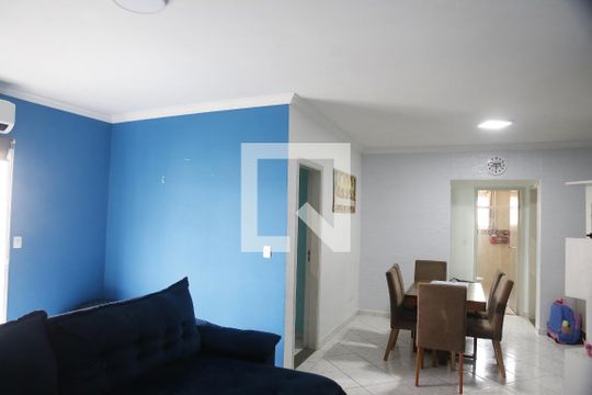 Sala de apartamento para alugar com 3 quartos, 140m² em Vila Tupi, Praia Grande