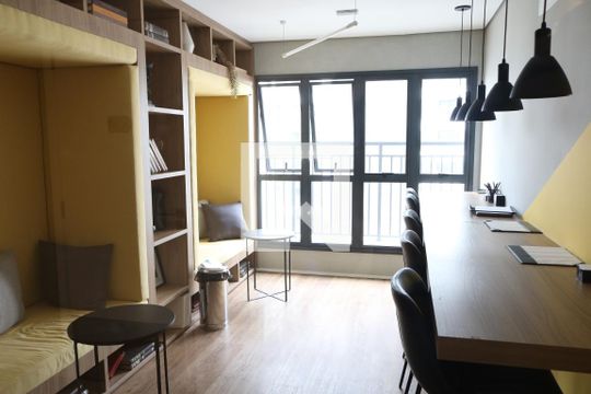 Área comum - Trabalho de apartamento para alugar com 1 quarto, 27m² em Parada Inglesa, São Paulo