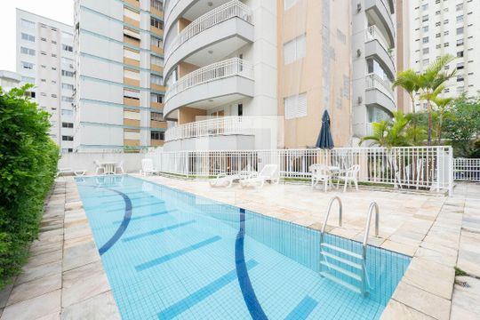 Área comum - Piscina de apartamento à venda com 1 quarto, 53m² em Consolação, São Paulo