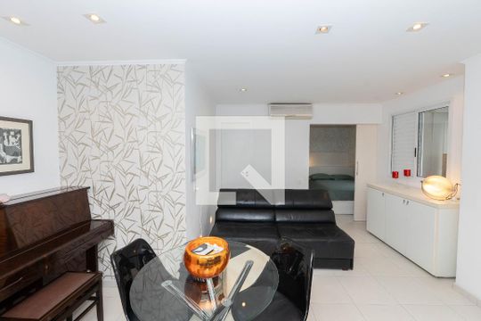 Sala de apartamento à venda com 1 quarto, 53m² em Consolação, São Paulo