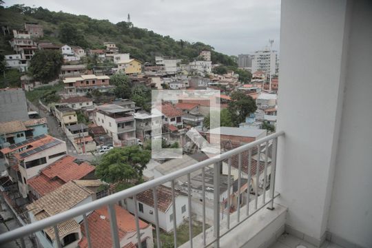 Varanda da Sala de apartamento para alugar com 2 quartos, 60m² em Santa Rosa, Niterói