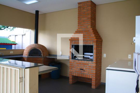 Área comum - Churrasqueira de apartamento para alugar com 2 quartos, 57m² em Cidade Satélite Íris, Campinas