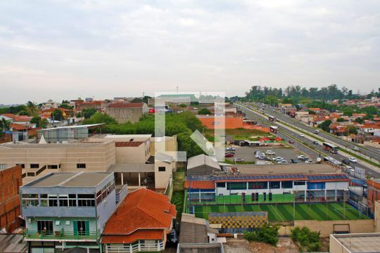 Vista da Sala de apartamento para alugar com 2 quartos, 57m² em Cidade Satélite Íris, Campinas