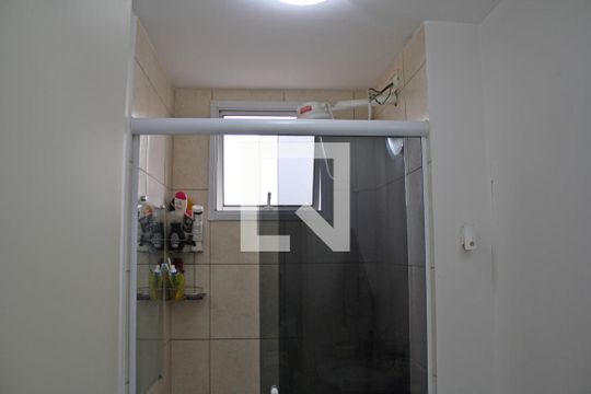 Banheiro Social de apartamento para alugar com 2 quartos, 57m² em Cidade Satélite Íris, Campinas
