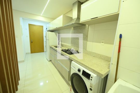 Área de Serviço de kitnet/studio para alugar com 1 quarto, 40m² em Setor Bueno, Goiânia