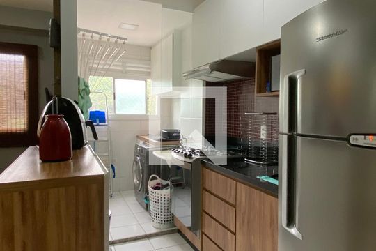 Cozinha de apartamento à venda com 2 quartos, 51m² em Centro, Barueri