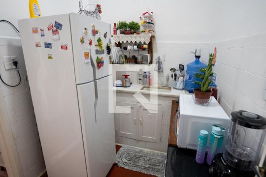 Cozinha de apartamento à venda com 3 quartos, 80m² em Botafogo, Rio de Janeiro