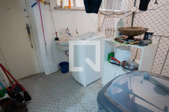 Área de Serviço de apartamento à venda com 3 quartos, 80m² em Botafogo, Rio de Janeiro