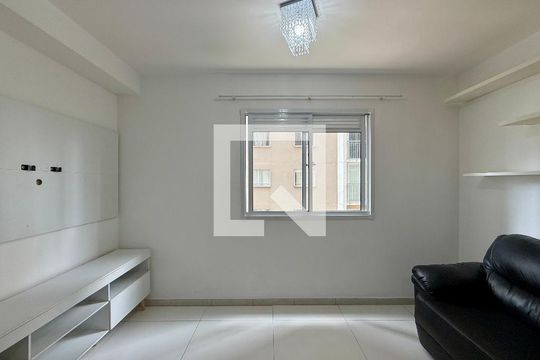Sala de apartamento à venda com 1 quarto, 32m² em Jardim Caravelas, São Paulo