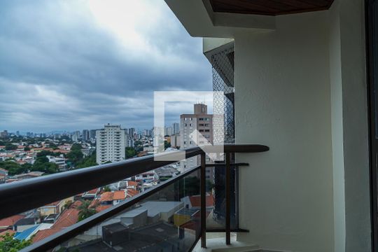 Varanda de apartamento à venda com 4 quartos, 190m² em Saúde, São Paulo