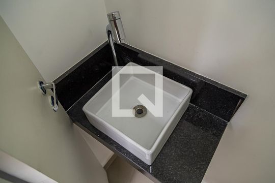 Lavabo da Cobertura - pia de apartamento à venda com 4 quartos, 190m² em Saúde, São Paulo
