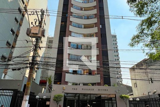 Fachada de apartamento à venda com 2 quartos, 57m² em Indianópolis, São Paulo