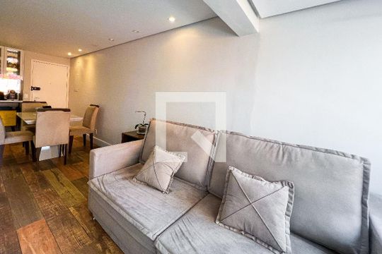 Sala de apartamento à venda com 2 quartos, 57m² em Indianópolis, São Paulo
