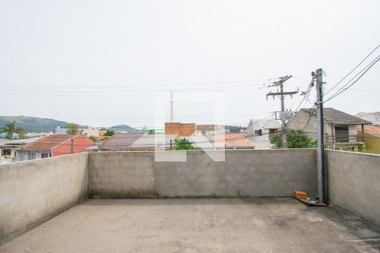 Varanda do Quarto 3 de casa à venda com 3 quartos, 175m² em Aberta dos Morros, Porto Alegre