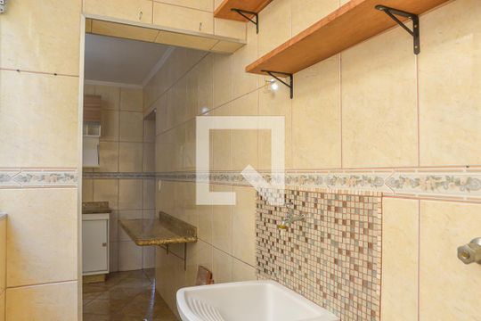 Área de Serviço de apartamento para alugar com 2 quartos, 60m² em Baeta Neves, São Bernardo do Campo