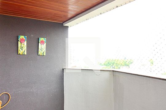 Sala Sacada  de apartamento para alugar com 3 quartos, 130m² em Vila Caminho do Mar, São Bernardo do Campo