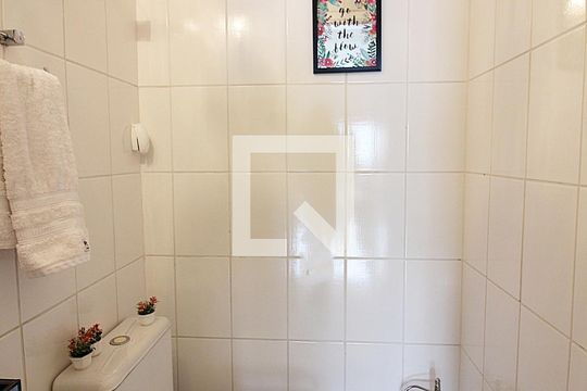 Lavabo de apartamento para alugar com 3 quartos, 130m² em Vila Caminho do Mar, São Bernardo do Campo