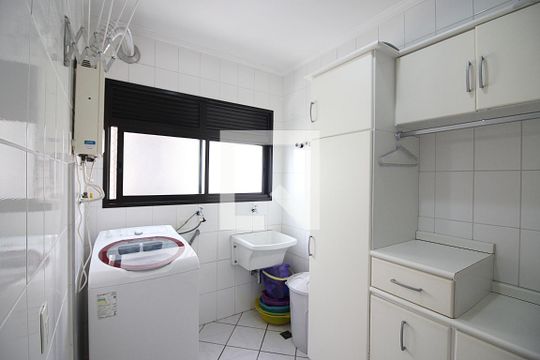 Área de Serviço de apartamento para alugar com 3 quartos, 130m² em Vila Caminho do Mar, São Bernardo do Campo