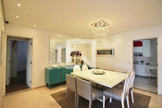 Sala de apartamento para alugar com 3 quartos, 130m² em Vila Caminho do Mar, São Bernardo do Campo