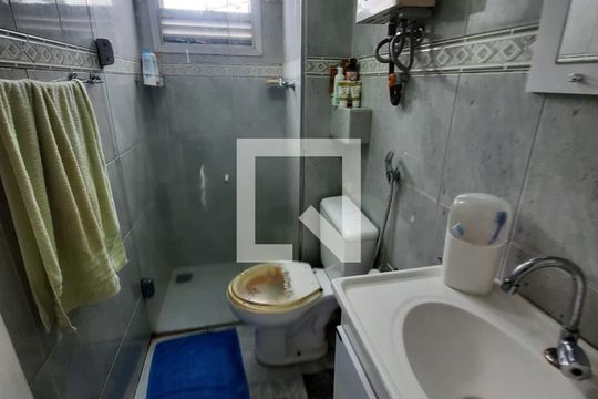 Banheiro de apartamento à venda com 2 quartos, 58m² em Riachuelo, Rio de Janeiro