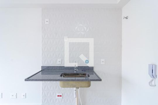 Cozinha de kitnet/studio à venda com 1 quarto, 37m² em Vila Monte Alegre, São Paulo