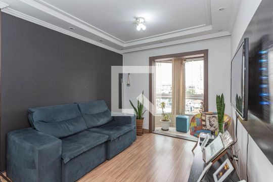 Sala de apartamento à venda com 3 quartos, 80m² em Vila das Mercês, São Paulo