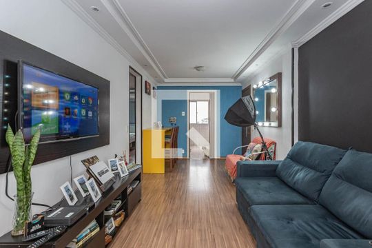 Sala de apartamento à venda com 3 quartos, 80m² em Vila das Mercês, São Paulo